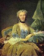 Jean-Baptiste Perronneau Madame de Sorquainville Germany oil painting artist